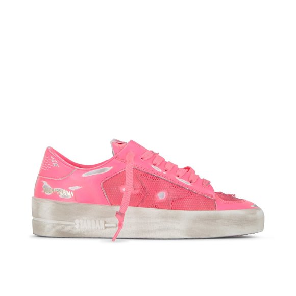 NIB Golden Goose Stardan Hot Pink Sneaker, 40 - Picture 3 of 15
